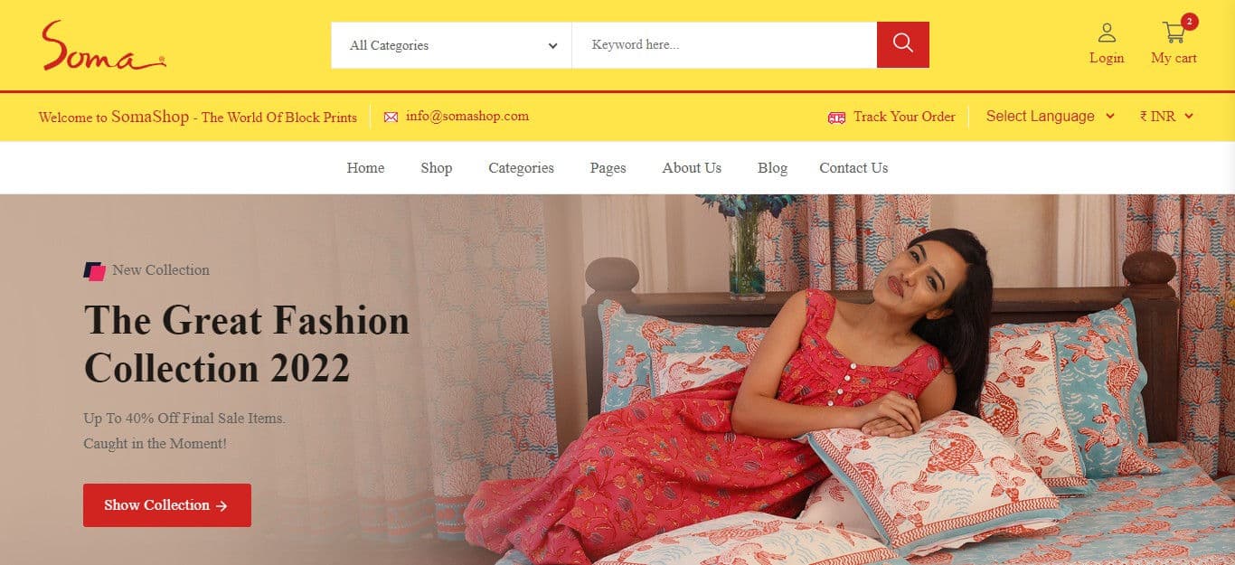Ecommerce Website