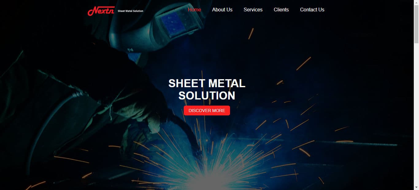 Nextn - Dynamic website to showcase online presence and to generate leads